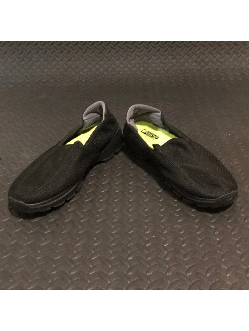 Skechers Mens Performance Go Walk 3 Black Slip-On Walking Shoes Size 13